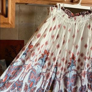 Free People wide leg crop pants.